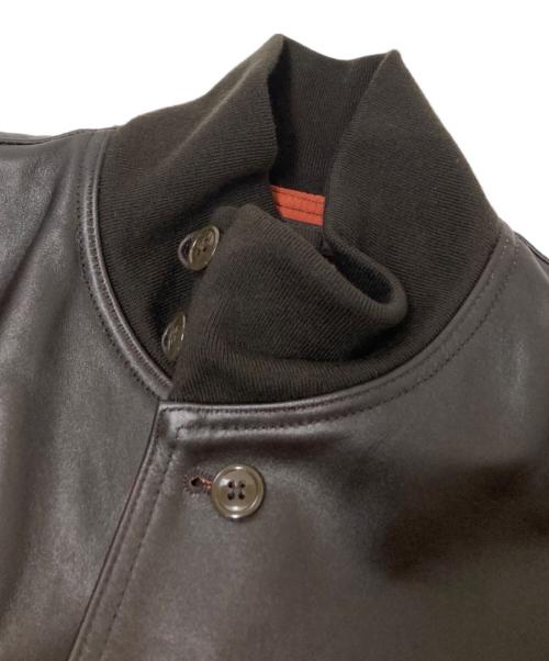 AVIREX（アヴィレックス）AVIREX (アヴィレックス) HORSE A-1 JACKET ブラウン サイズ:42の古着・服飾アイテム