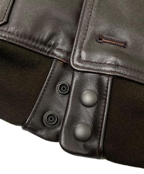 AVIREX（アヴィレックス）AVIREX (アヴィレックス) HORSE A-1 JACKET ブラウン サイズ:42の古着・服飾アイテム
