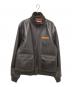 AVIREX（アヴィレックス）の古着「HORSE A-1 JACKET」｜ブラウン