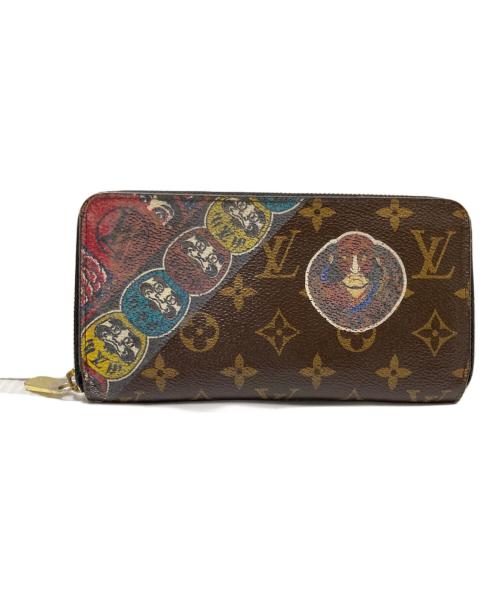 LOUIS VUITTON（ルイ ヴィトン）LOUIS VUITTON (ルイ ヴィトン) 山本寛斎コラボラウンドウォレット ブラウン サイズ:下記参照の古着・服飾アイテム