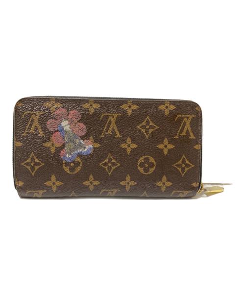 LOUIS VUITTON（ルイ ヴィトン）LOUIS VUITTON (ルイ ヴィトン) 山本寛斎コラボラウンドウォレット ブラウン サイズ:下記参照の古着・服飾アイテム