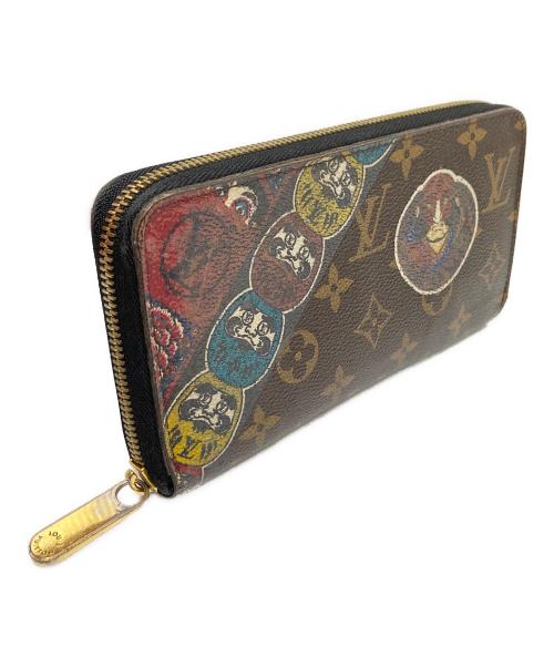 LOUIS VUITTON（ルイ ヴィトン）LOUIS VUITTON (ルイ ヴィトン) 山本寛斎コラボラウンドウォレット ブラウン サイズ:下記参照の古着・服飾アイテム