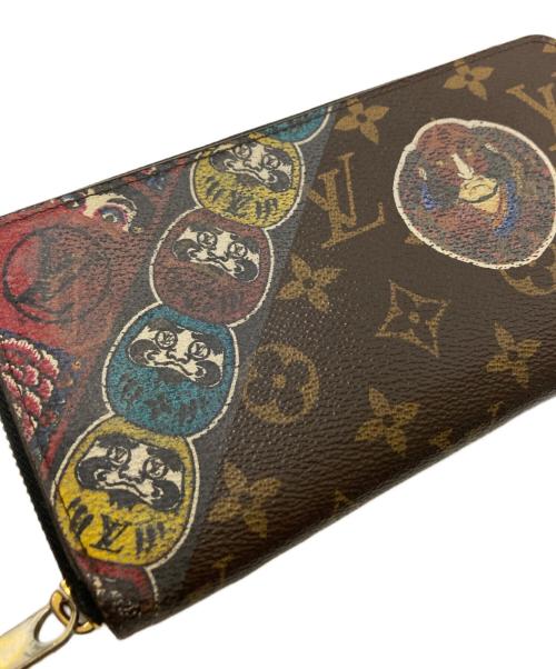 LOUIS VUITTON（ルイ ヴィトン）LOUIS VUITTON (ルイ ヴィトン) 山本寛斎コラボラウンドウォレット ブラウン サイズ:下記参照の古着・服飾アイテム
