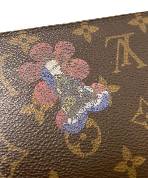 LOUIS VUITTON（ルイ ヴィトン）LOUIS VUITTON (ルイ ヴィトン) 山本寛斎コラボラウンドウォレット ブラウン サイズ:下記参照の古着・服飾アイテム