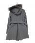 BURBERRY BLUE LABEL (バーバリー ブルー レーベル) フードメルトンコート グレー サイズ:38：10000円