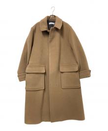 Graphpaper（グラフペーパー）の古着「WOOL CASHMERELONG COAT」｜ベージュ