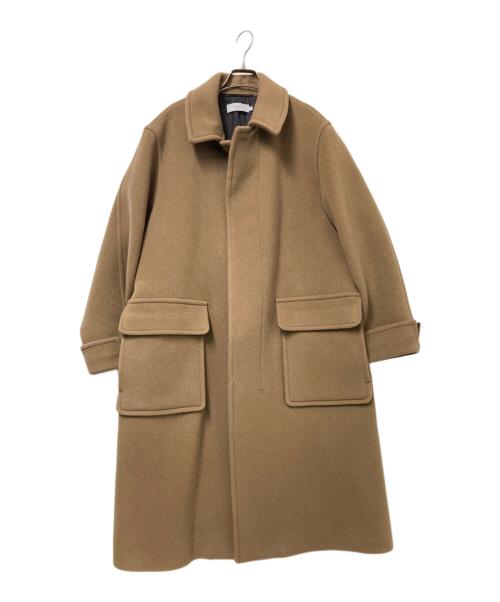Graphpaper（グラフペーパー）Graphpaper (グラフペーパー) WOOL CASHMERELONG COAT ベージュ サイズ:1の古着・服飾アイテム