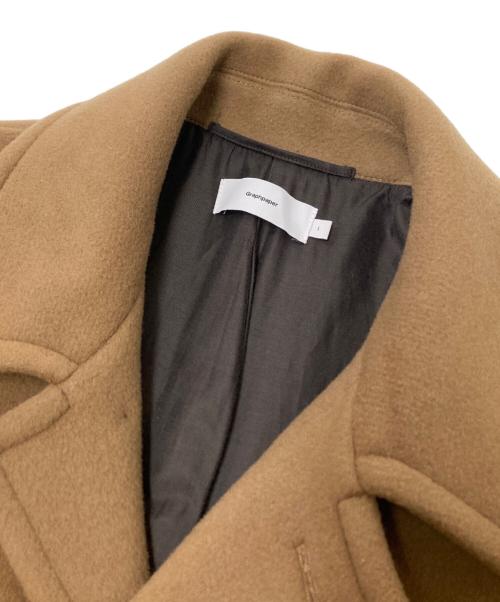 Graphpaper（グラフペーパー）Graphpaper (グラフペーパー) WOOL CASHMERELONG COAT ベージュ サイズ:1の古着・服飾アイテム
