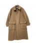 Graphpaper（グラフペーパー）の古着「WOOL CASHMERELONG COAT」｜ベージュ