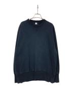 LOOPWHEELER×BEAMS PLUSループウィラー×ビームスプラス）の古着「前Vスウェット」｜ブラック