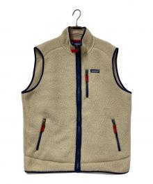 Patagonia（パタゴニア）の古着「レトロパイルベスト」｜アイボリー