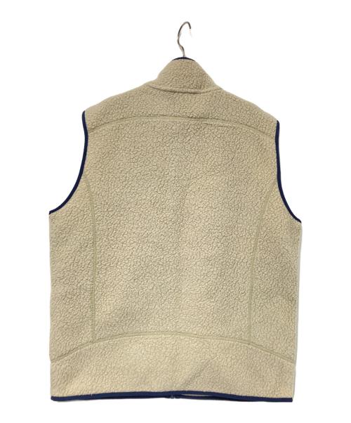 Patagonia（パタゴニア）Patagonia (パタゴニア) レトロパイルベスト アイボリー サイズ:Lの古着・服飾アイテム