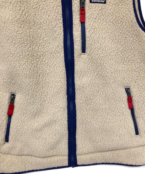 Patagonia（パタゴニア）Patagonia (パタゴニア) レトロパイルベスト アイボリー サイズ:Lの古着・服飾アイテム