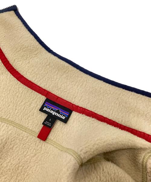 Patagonia（パタゴニア）Patagonia (パタゴニア) レトロパイルベスト アイボリー サイズ:Lの古着・服飾アイテム