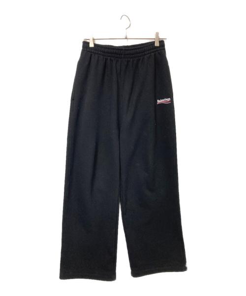 BALENCIAGA（バレンシアガ）BALENCIAGA (バレンシアガ) Political Campaign Jogging Pants ブラック サイズ:XSの古着・服飾アイテム