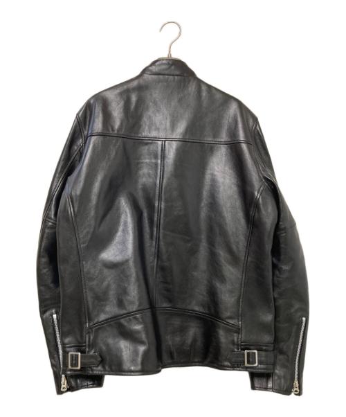 Schott（ショット）Schott (ショット) ダブルブレストレザージャケット ブラック サイズ:XLの古着・服飾アイテム