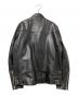 Schott (ショット) ダブルブレストレザージャケット ブラック サイズ:XL：55000円