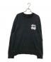 stussy（ステューシー）の古着「DICE CREWプリントスウェット」｜ブラック