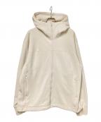 BEAMSビームス）の古着「RAISED SWEAT HOODIE」｜アイボリー