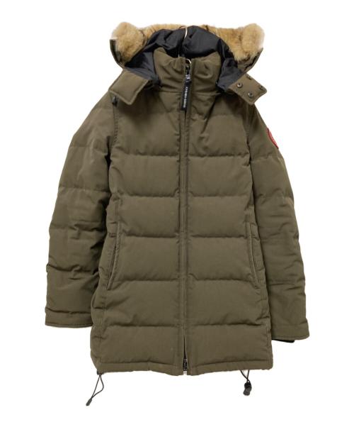 CANADA GOOSE（カナダグース）CANADA GOOSE (カナダグース) BELLEVILLE PARKA グリーン サイズ:Sの古着・服飾アイテム