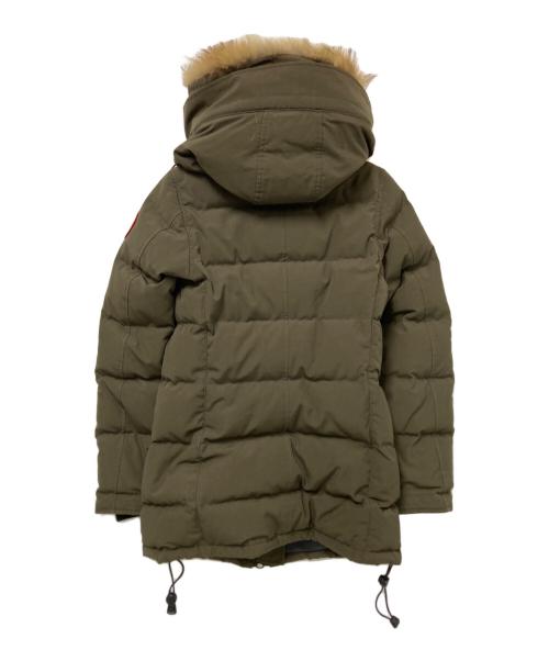 CANADA GOOSE（カナダグース）CANADA GOOSE (カナダグース) BELLEVILLE PARKA グリーン サイズ:Sの古着・服飾アイテム