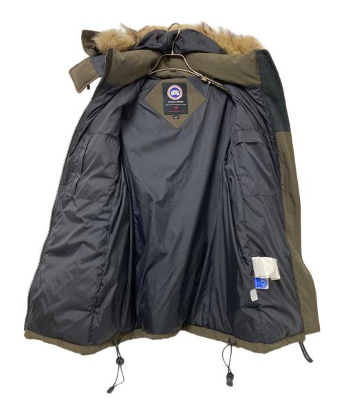 CANADA GOOSE（カナダグース）CANADA GOOSE (カナダグース) BELLEVILLE PARKA グリーン サイズ:Sの古着・服飾アイテム