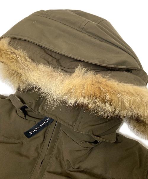 CANADA GOOSE（カナダグース）CANADA GOOSE (カナダグース) BELLEVILLE PARKA グリーン サイズ:Sの古着・服飾アイテム