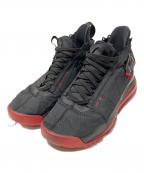 NIKEナイキ）の古着「ローカットスニーカー」｜ブラック×レッド