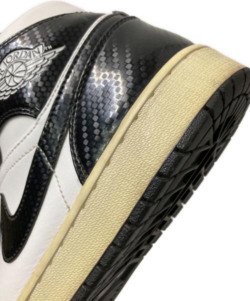 NIKE（ナイキ）NIKE (ナイキ) AIR JORDAN 1 MID ブラック×ホワイト サイズ:29.0cmの古着・服飾アイテム
