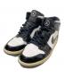 NIKE（ナイキ）の古着「AIR JORDAN 1 MID」｜ブラック×ホワイト