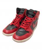 NIKEナイキ）の古着「AIR JORDAN 1 HI 85 "BRED"」｜ブラック×レッド