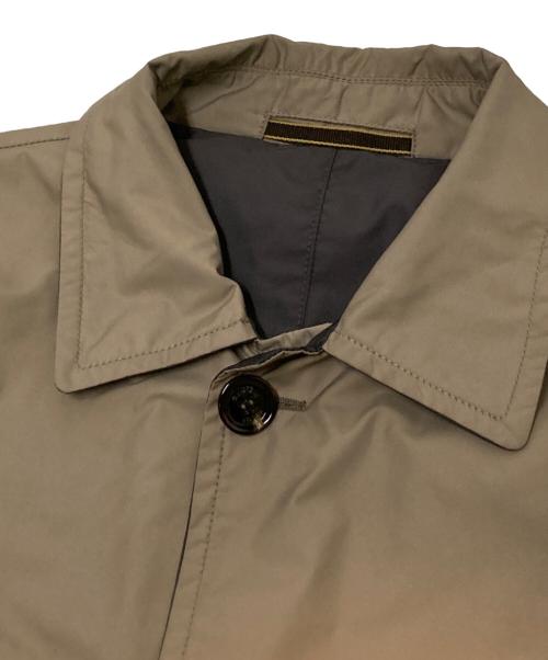 MOORER（ムーレー）MOORER (ムーレー) リバーシブル ステンカラーコート ブラウン サイズ:50の古着・服飾アイテム
