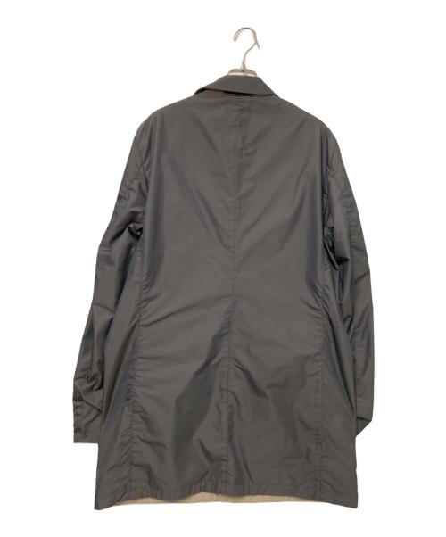 MOORER（ムーレー）MOORER (ムーレー) リバーシブル ステンカラーコート ブラウン サイズ:50の古着・服飾アイテム