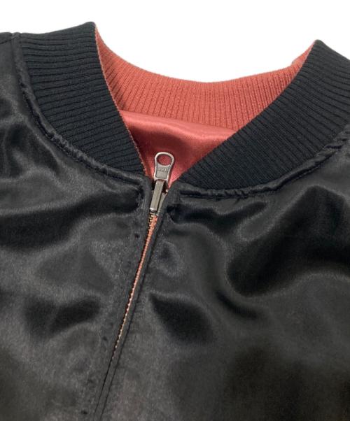 AVIREX（アヴィレックス）AVIREX (アヴィレックス) SUKA JACKET FLYING TIGERS ピンク×ブラック サイズ:XLの古着・服飾アイテム