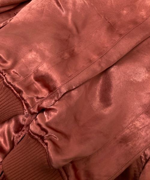 AVIREX（アヴィレックス）AVIREX (アヴィレックス) SUKA JACKET FLYING TIGERS ピンク×ブラック サイズ:XLの古着・服飾アイテム