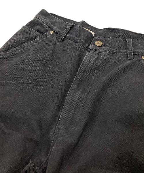 BACKERS（バッカーズ）BACKERS (バッカーズ) ダブルニーペインターデニムパンツ ブラック サイズ:30の古着・服飾アイテム