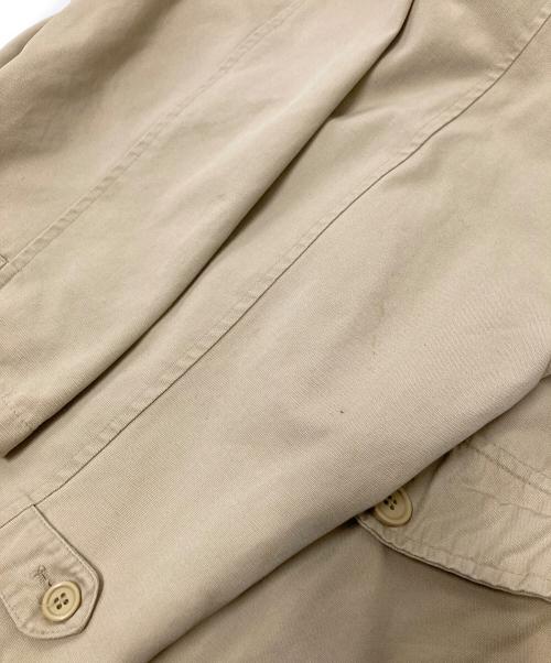 GREENISH（グリーニシュ）GREENISH (グリーニシュ) 襟コーデュロイワークジャケット ネイビー×ベージュ サイズ:Mの古着・服飾アイテム