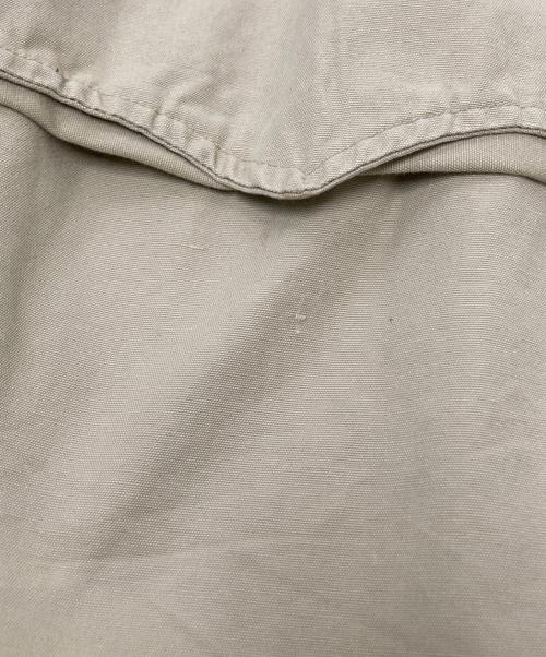 GREENISH（グリーニシュ）GREENISH (グリーニシュ) 襟コーデュロイワークジャケット ネイビー×ベージュ サイズ:Mの古着・服飾アイテム