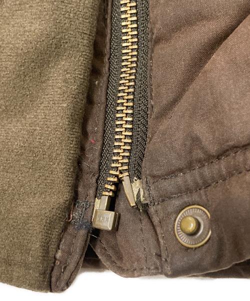 L.L.Bean（エルエルビーン）L.L.Bean (エルエルビーン) オイルドグースダウンジャケット ブラウン サイズ:Lの古着・服飾アイテム