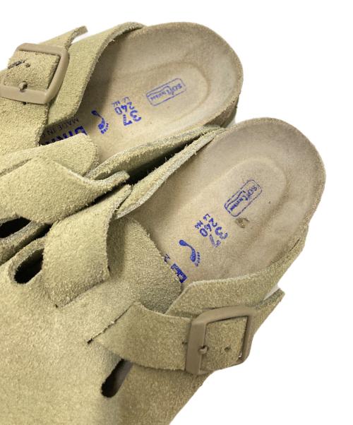 BIRKENSTOCK（ビルケンシュトック）BIRKENSTOCK (ビルケンシュトック) BOSTON ベージュ サイズ:24.0cmの古着・服飾アイテム