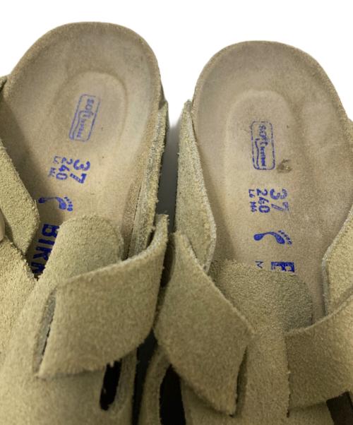 BIRKENSTOCK（ビルケンシュトック）BIRKENSTOCK (ビルケンシュトック) BOSTON ベージュ サイズ:24.0cmの古着・服飾アイテム
