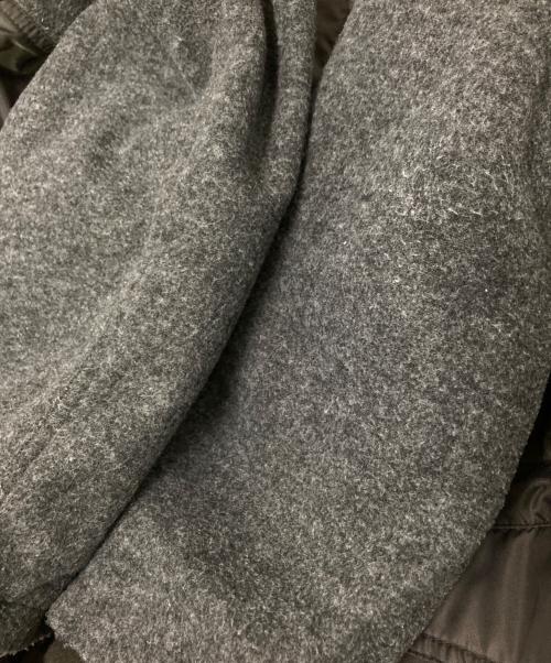 Cube Sugar（キューブシュガー）Cube Sugar (キューブシュガー) N-3Bタイプボアコート グレー サイズ:Mの古着・服飾アイテム