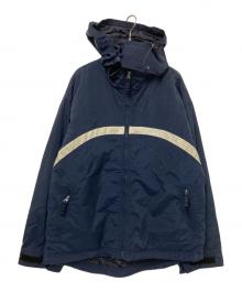 GAP（ギャップ）の古着「ナイロンジャケット」｜ホワイト×ネイビー