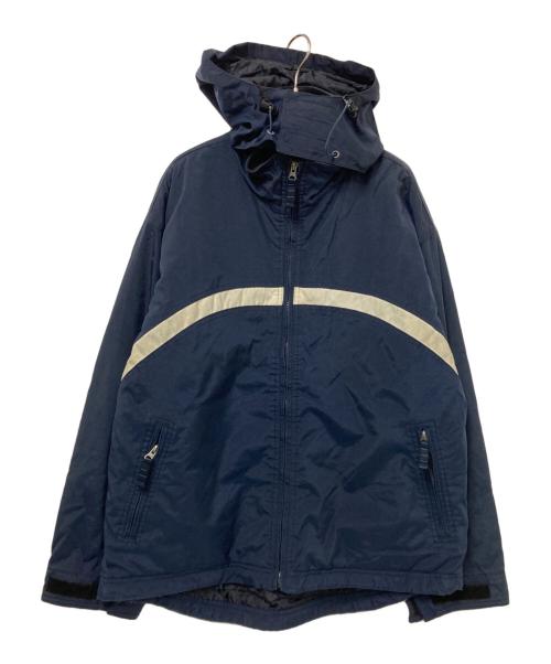 GAP（ギャップ）GAP (ギャップ) ナイロンジャケット ホワイト×ネイビー サイズ:Mの古着・服飾アイテム