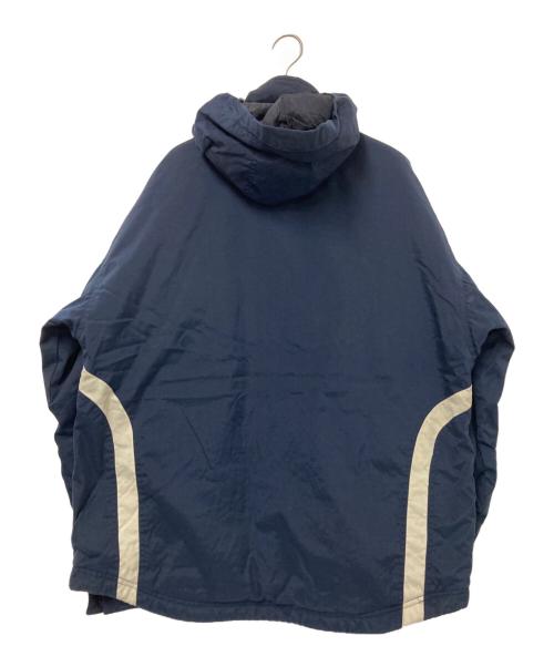 GAP（ギャップ）GAP (ギャップ) ナイロンジャケット ホワイト×ネイビー サイズ:Mの古着・服飾アイテム