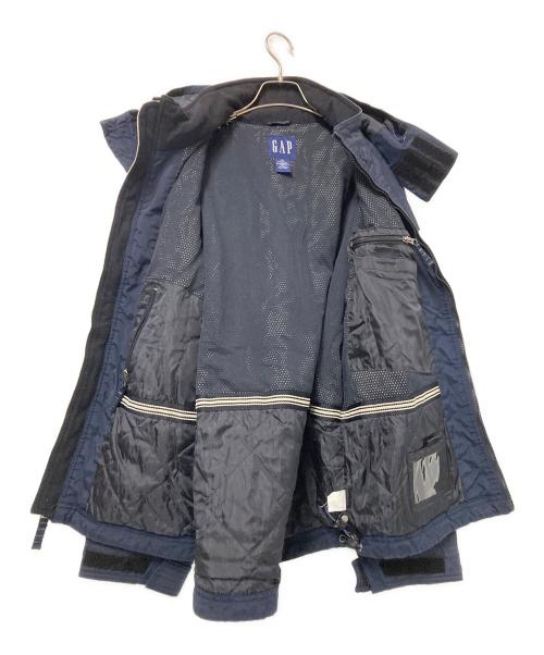 GAP（ギャップ）GAP (ギャップ) ナイロンジャケット ホワイト×ネイビー サイズ:Mの古着・服飾アイテム