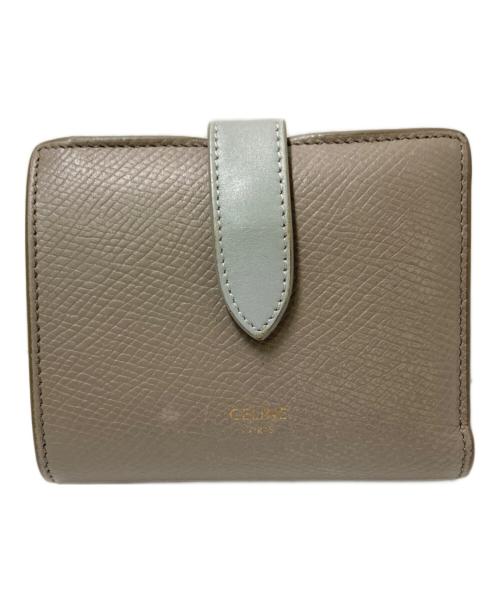 CELINE（セリーヌ）CELINE (セリーヌ) ミディアムストラップウォレット ベージュ サイズ:下記参照の古着・服飾アイテム