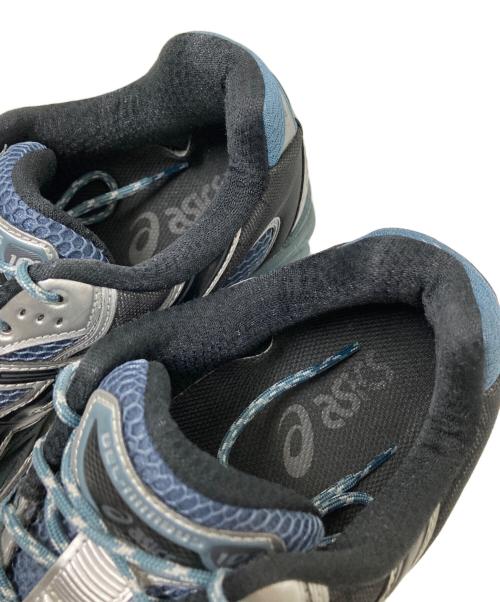asics（アシックス）asics (アシックス) GEL-NIMBUS ロ-カットスニーカー ブラック×グレー サイズ:27.5cmの古着・服飾アイテム