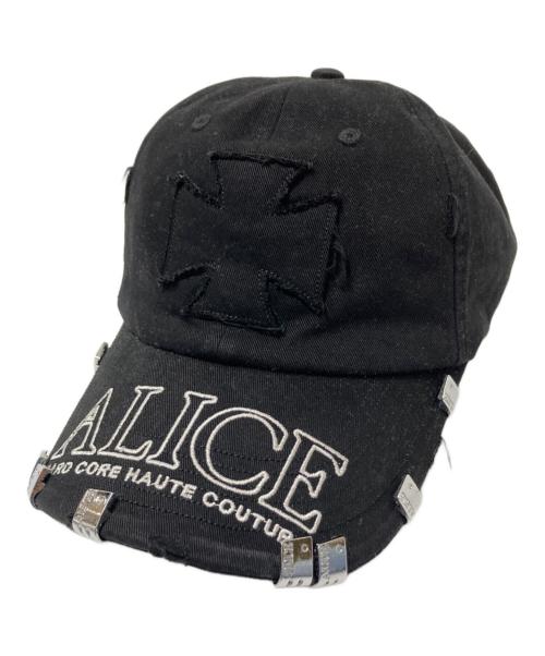 ALICE Hollywood（アリス ハリウッド）ALICE Hollywood (アリス ハリウッド) キャップ ブラック サイズ:下記参照の古着・服飾アイテム