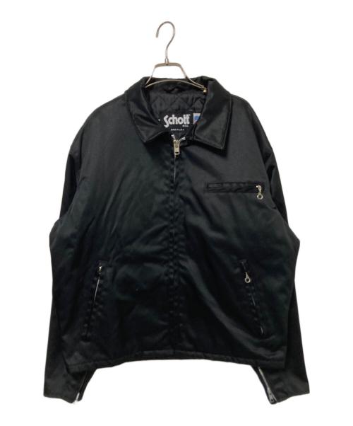 Schott（ショット）Schott (ショット) ナイロンワークジャケット ブラック サイズ:下記参照の古着・服飾アイテム